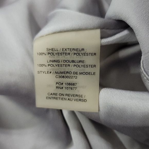 Alice & Olivia Silver Sequin skirt size 2 - Picture 3 of 6